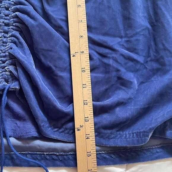 Free People Annalise Velvet Mini Skirt - Picture 6 of 7